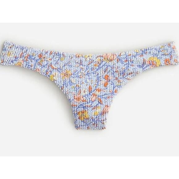J.Crew Scrunchie Hipster Bikini Bottom Afternoon Floral Beach Plus Size 3X NWT - Picture 1 of 12